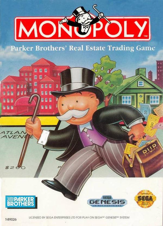 Monopoly Sega Genesis