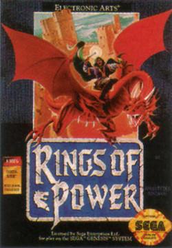 Rings Of Power Sega Genesis