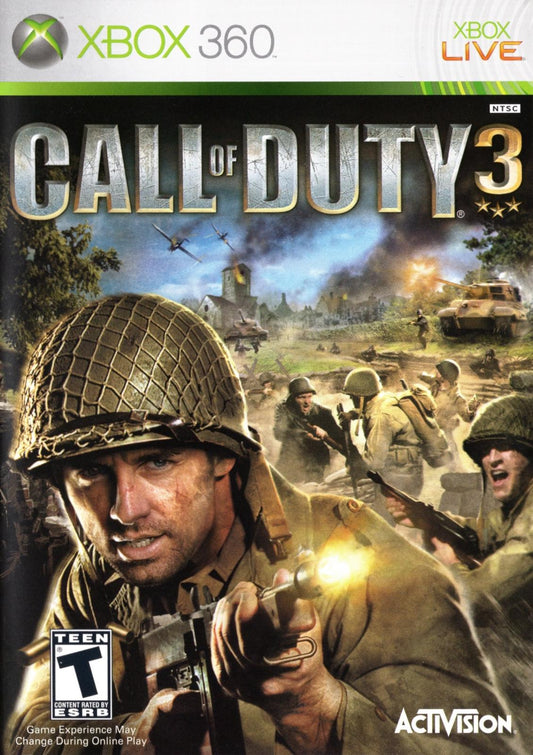 Call Of Duty 3 Xbox 360