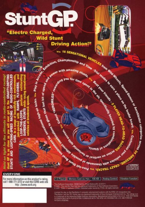 Stunt GP Playstation 2