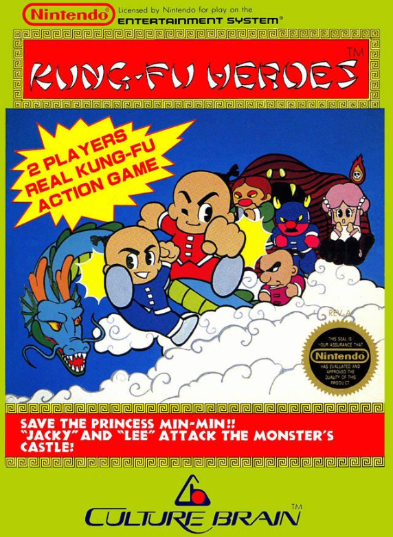 Kung Fu Heroes NES