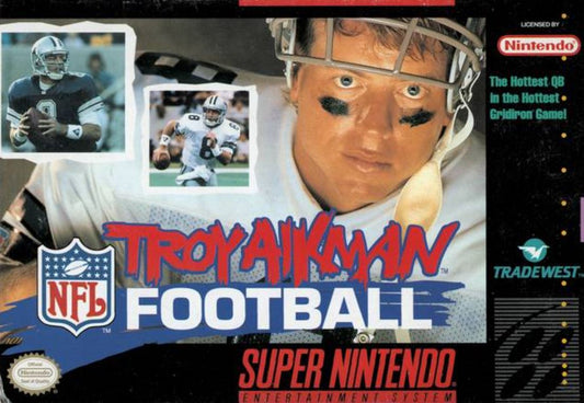 Troy Aikman NFL Football Super Nintendo