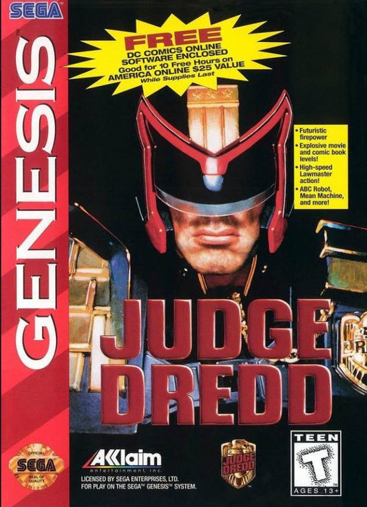 Judge Dredd Sega Genesis