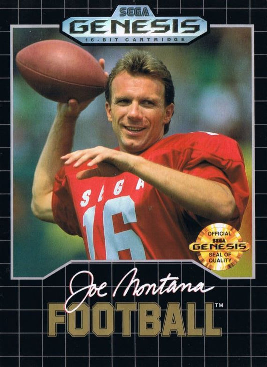 Joe Montana Football Sega Genesis