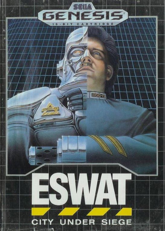 ESWAT City Under Siege Sega Genesis