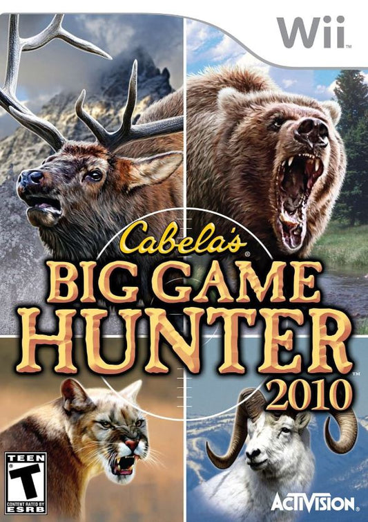 Cabela's Big Game Hunter 2010 Wii