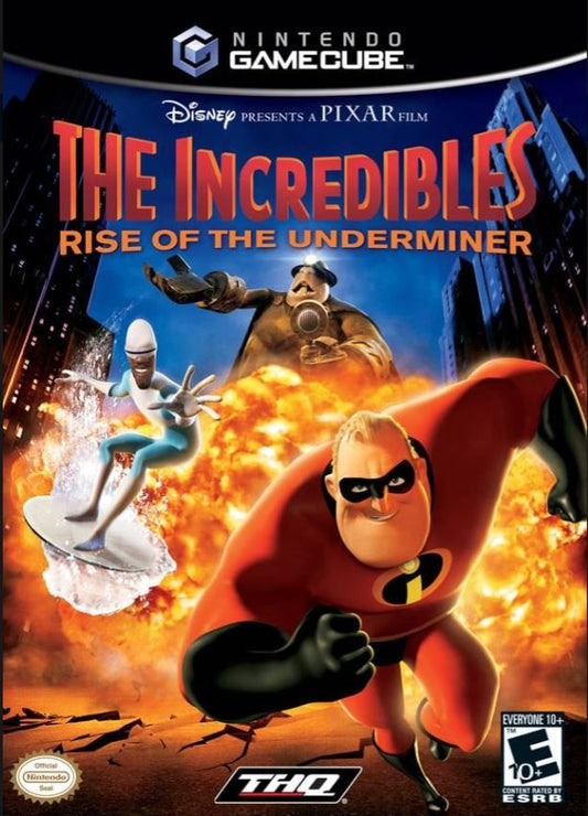 The Incredibles Rise Of The Underminer Gamecube