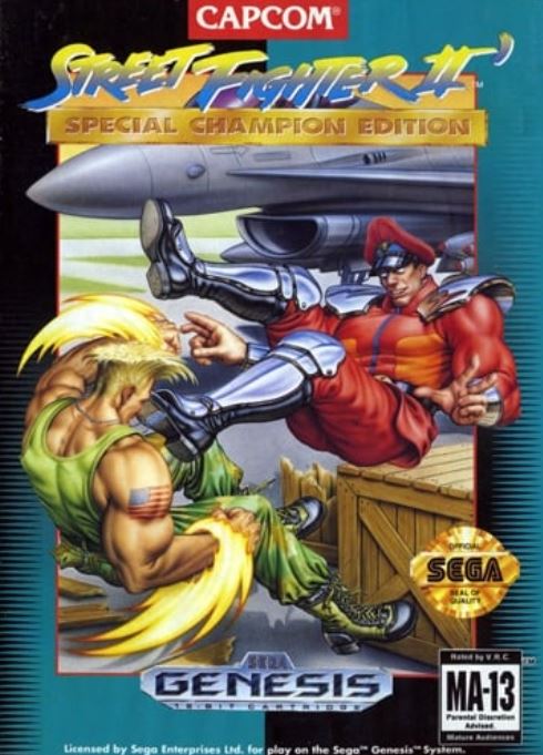 Street Fighter II Special Champion Edition Sega Genesis