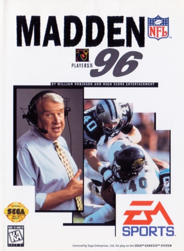 Madden NFL 96 Sega Genesis