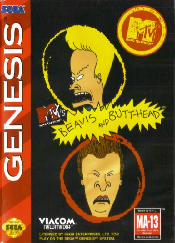 Beavis And Butthead Sega Genesis