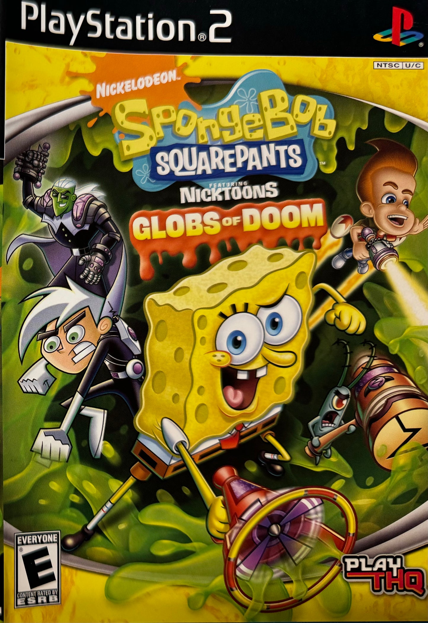 SpongeBob SquarePants Featuring Nicktoons Globs of Doom Playstation 2