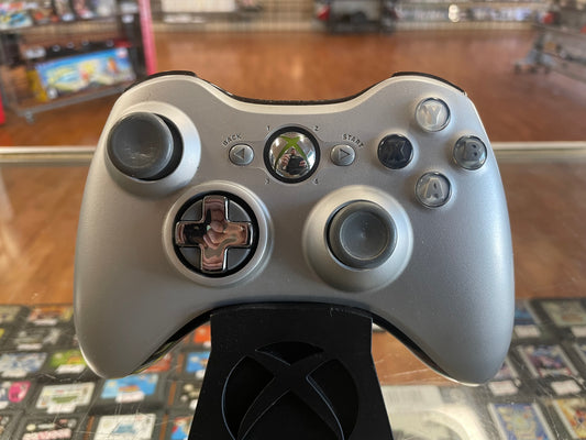 Silver Xbox 360 Wireless Controller Xbox 360