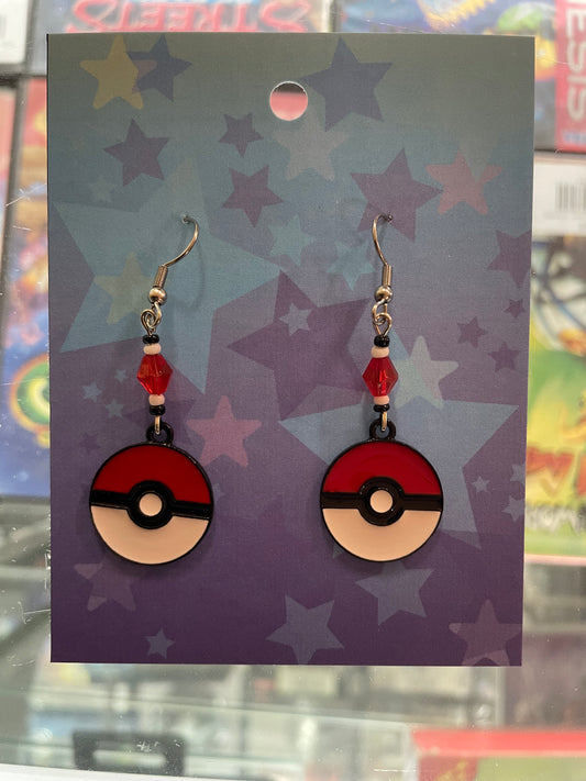 Pokeball Earrings