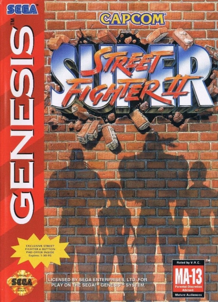 Super Street Fighter II Sega Genesis