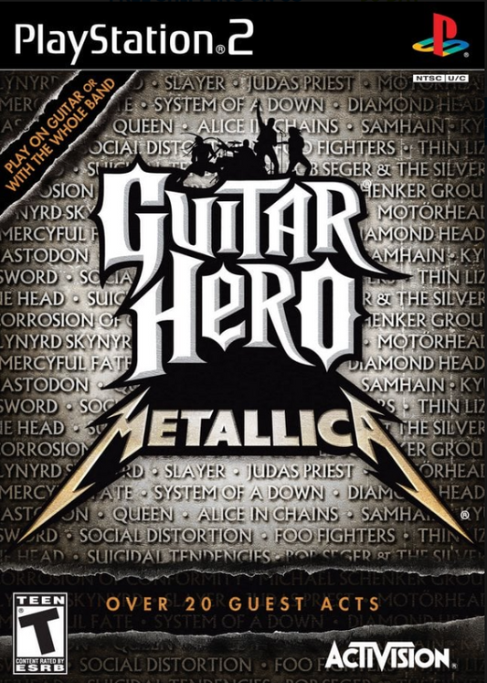 Guitar Hero: Metallica Playstation 2