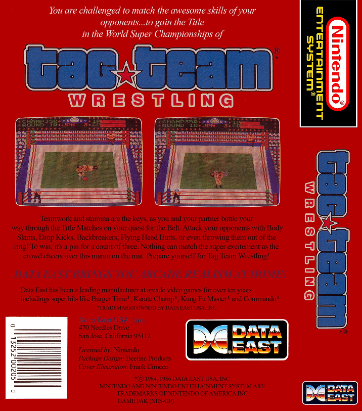 Tag Team Wrestling NES