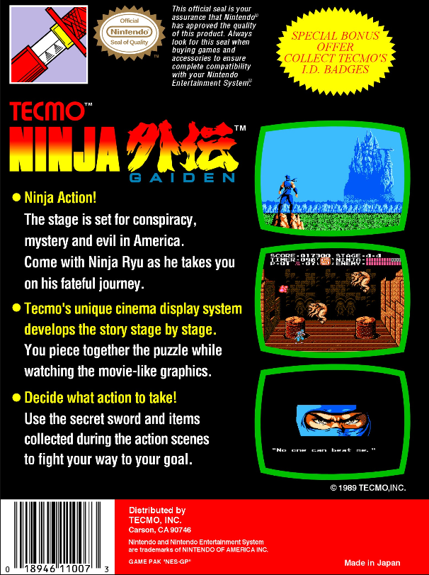 Ninja Gaiden NES