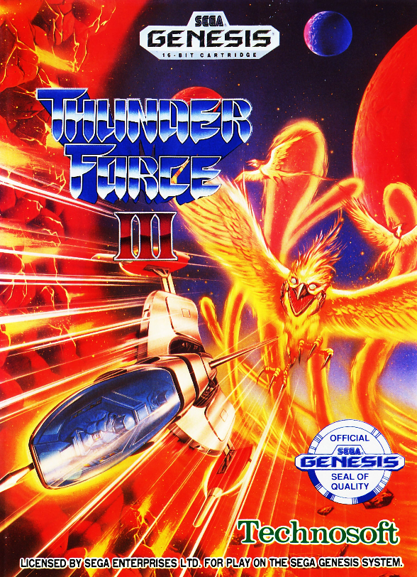 Thunder Force III Sega Genesis
