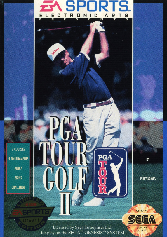 PGA Tour Golf II Sega Genesis