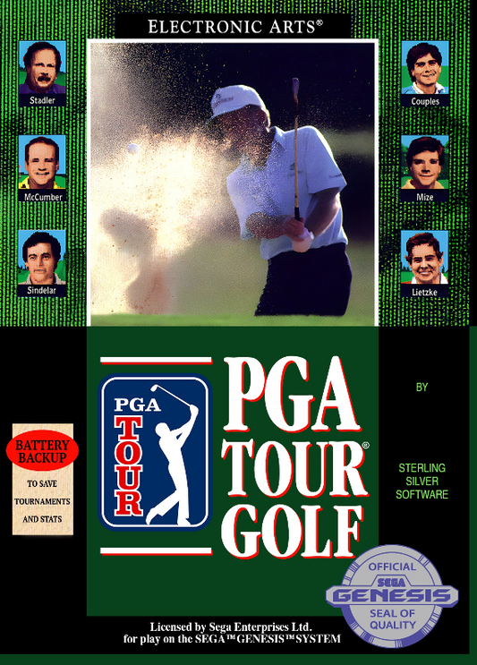 PGA Tour Golf Sega Genesis