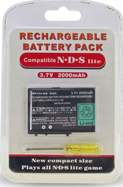 Rechargeable Battery Pack Nintendo DS Lite