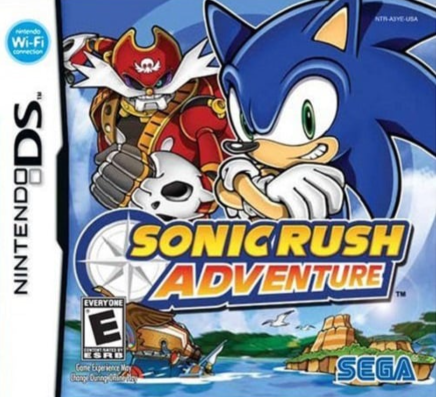 Sonic Rush Adventure Nintendo DS