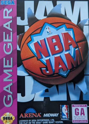 NBA Jam Sega Game Gear