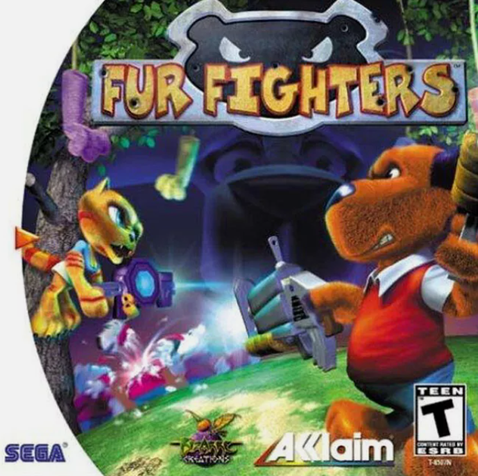 Fur Fighters Sega Dreamcast