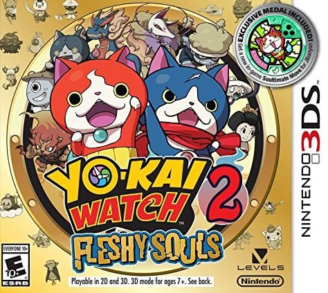 Yo-Kai Watch 2 Fleshy Souls Nintendo 3DS