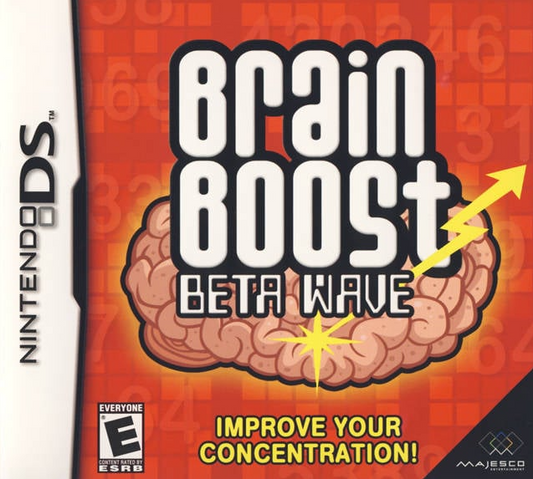 Brain Boost Beta Wave Nintendo DS