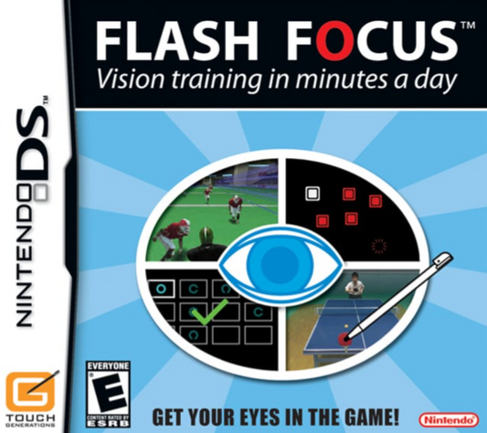 Flash Focus Vision Training Nintendo DS