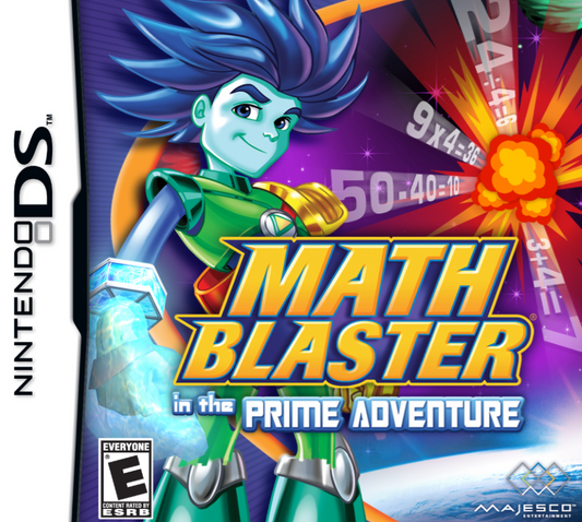 Math Blaster in the Prime Adventure Nintendo DS