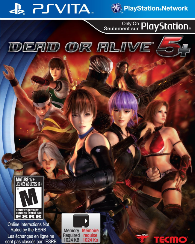 Dead or Alive 5 Plus Playstation Vita