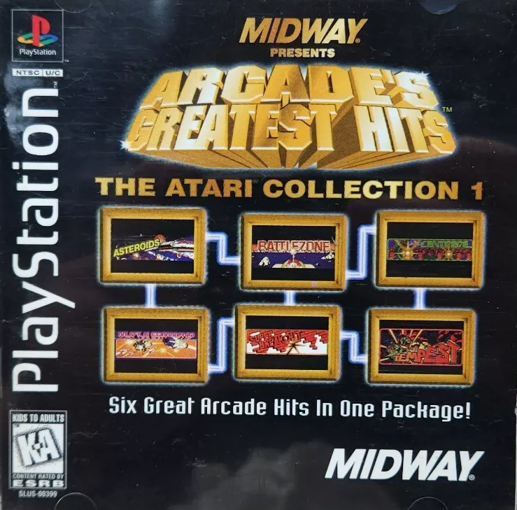 Arcade's Greatest Hits Atari Collection 1 Playstation