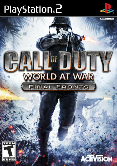 Call of Duty World at War Final Fronts Playstation 2