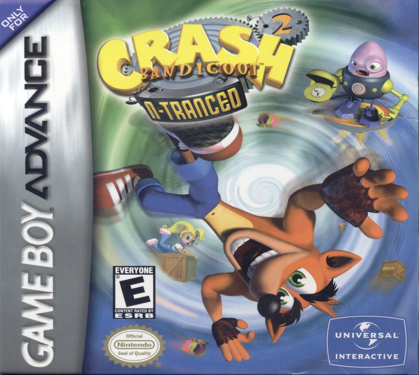 Crash Bandicoot 2 N-tranced GameBoy Advance