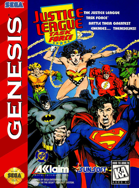 Justice League Task Force Sega Genesis