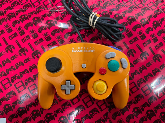 Spice Orange Gamecube Nintendo Controller (DOL-003)