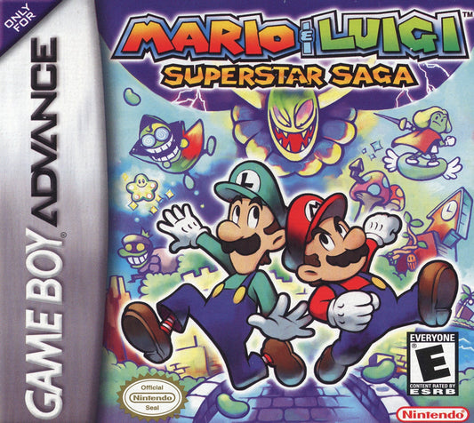 Mario And Luigi Superstar Saga Gameboy Advance