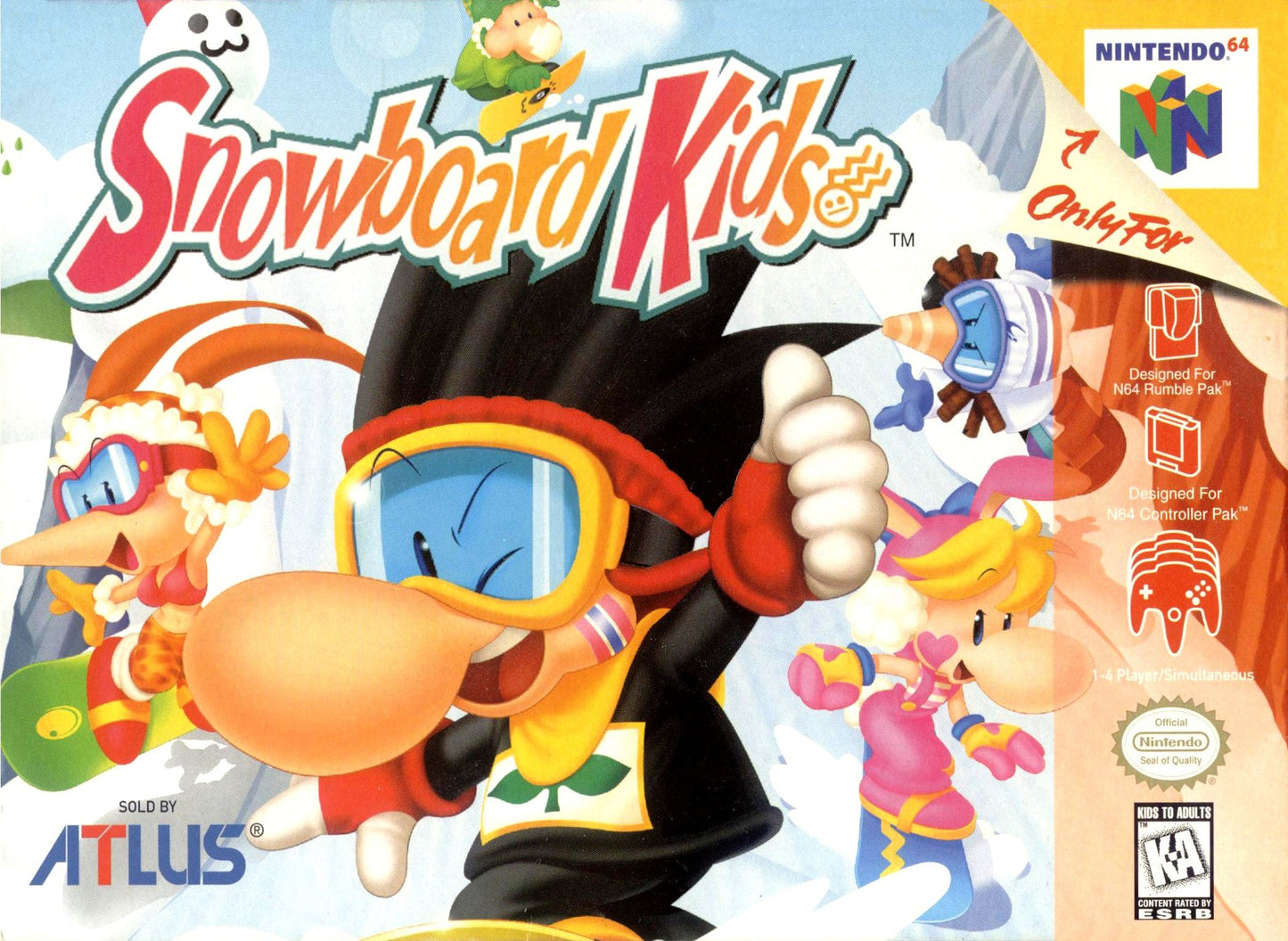 Snowboard Kids Nintendo 64