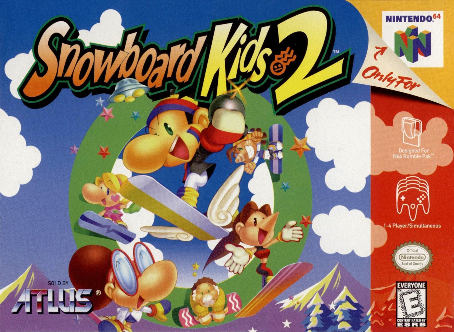 Snowboard Kids 2 Nintendo 64