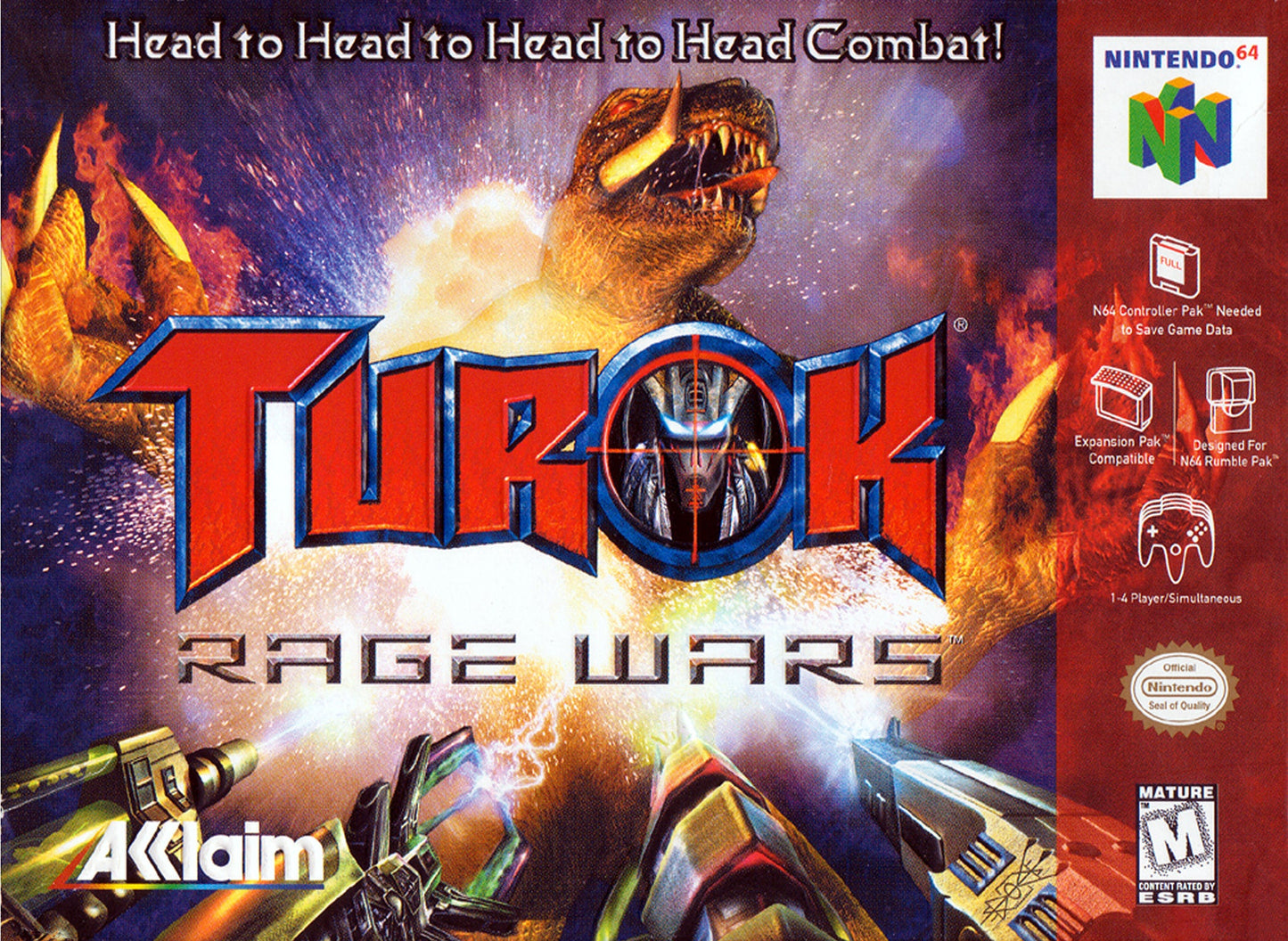 Turok Rage Wars Nintendo 64