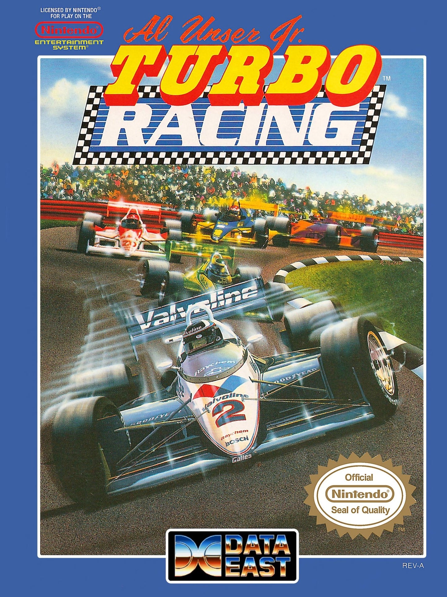 Al Unser Jr. Turbo Racing NES