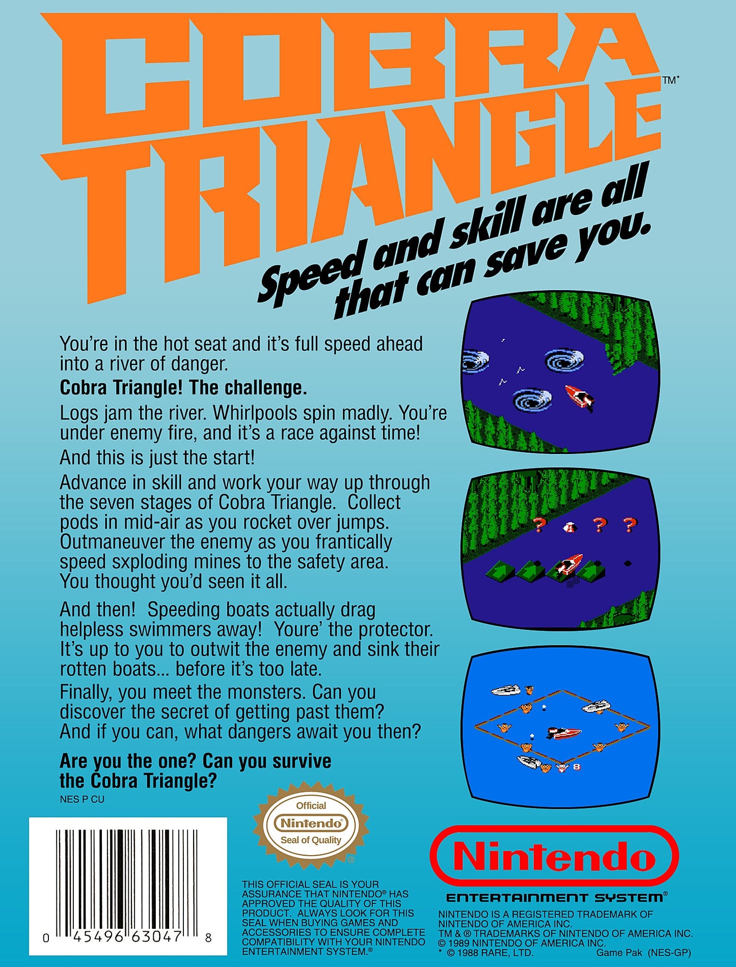 Cobra Triangle NES