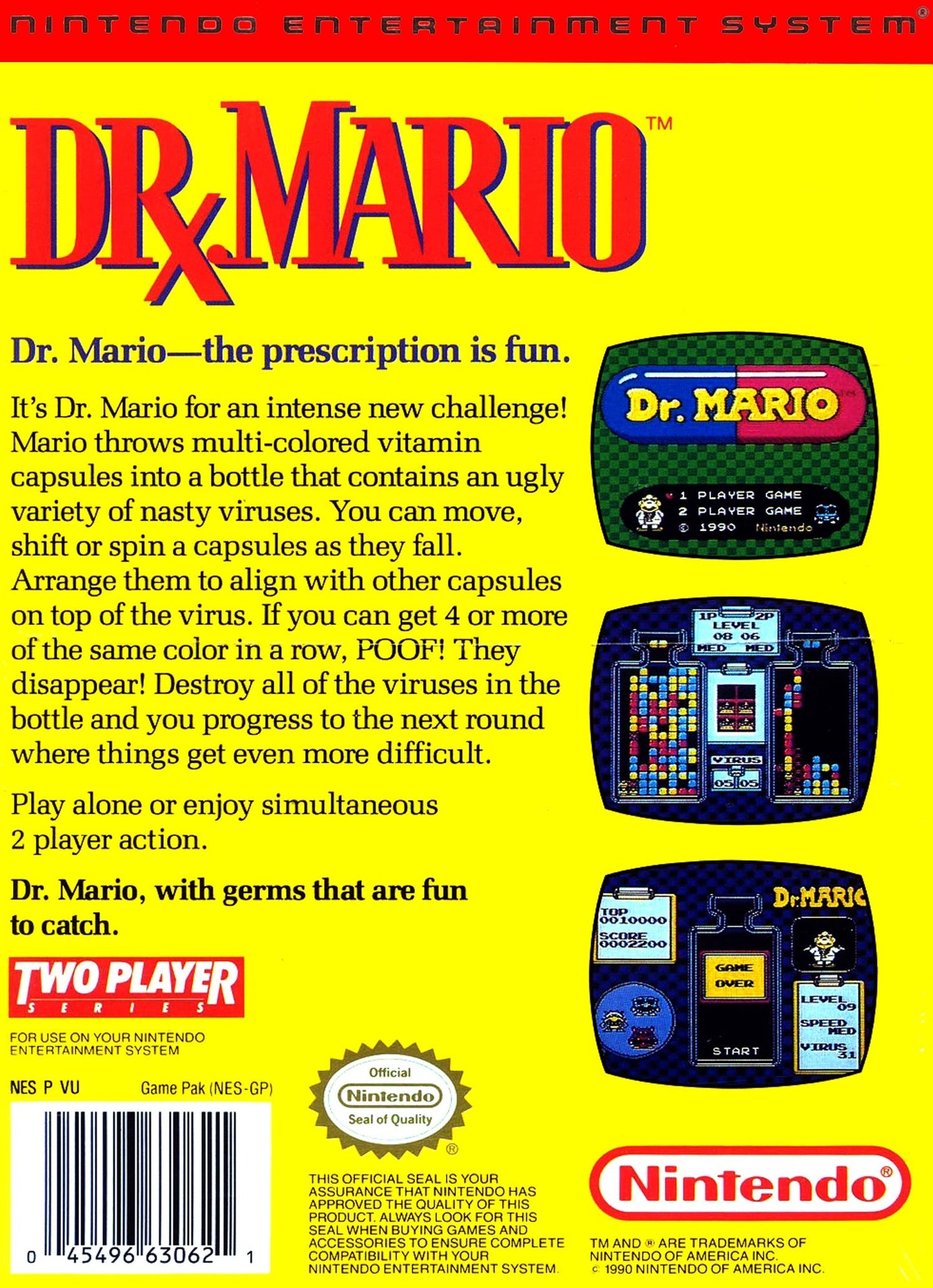 Dr. Mario NES