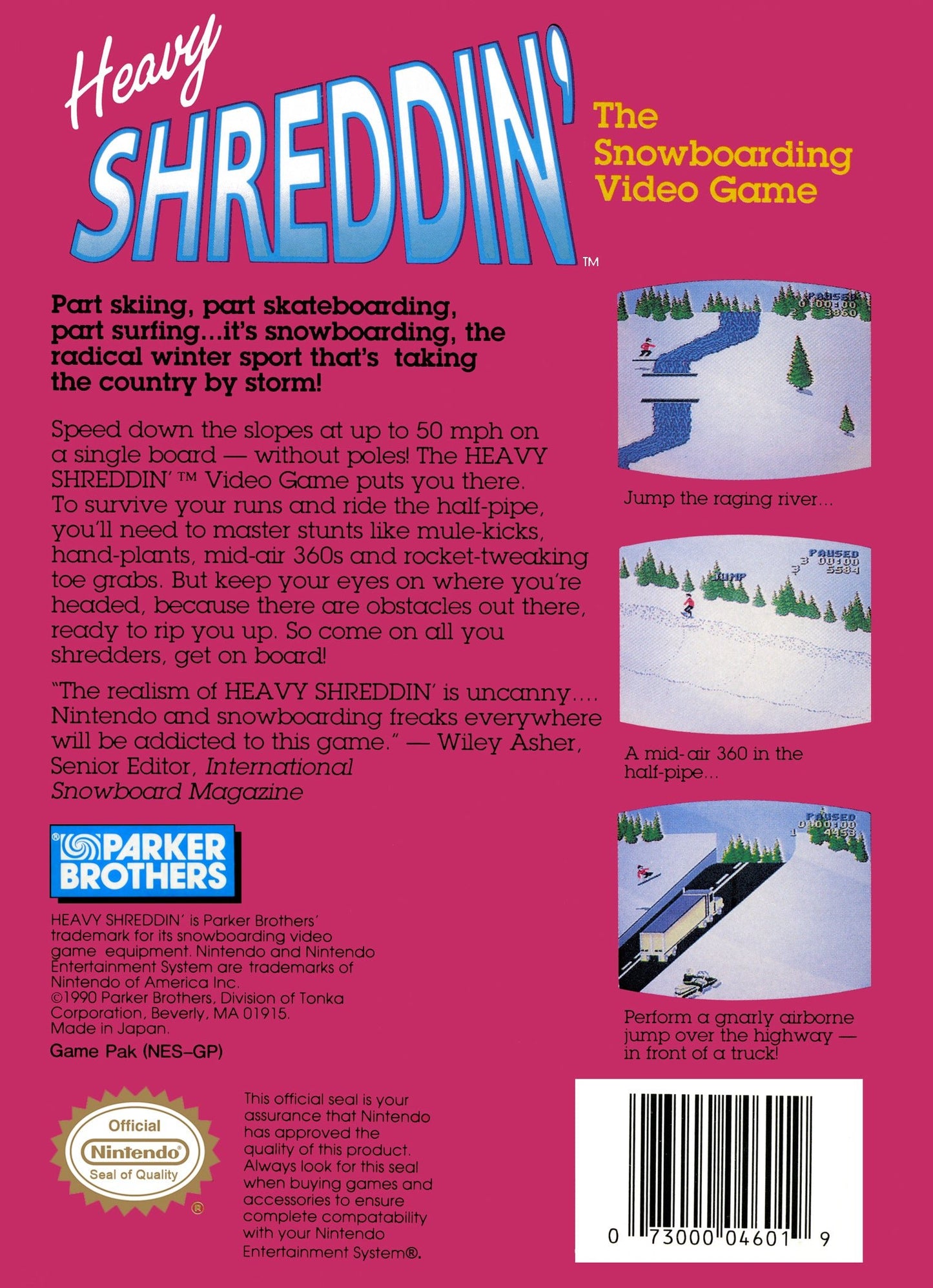 Heavy Shreddin' NES