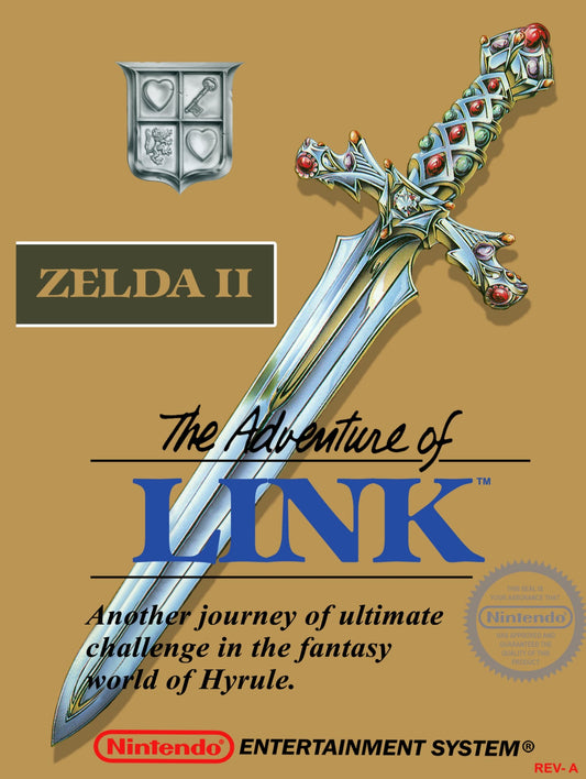 Zelda II The Adventure Of Link NES