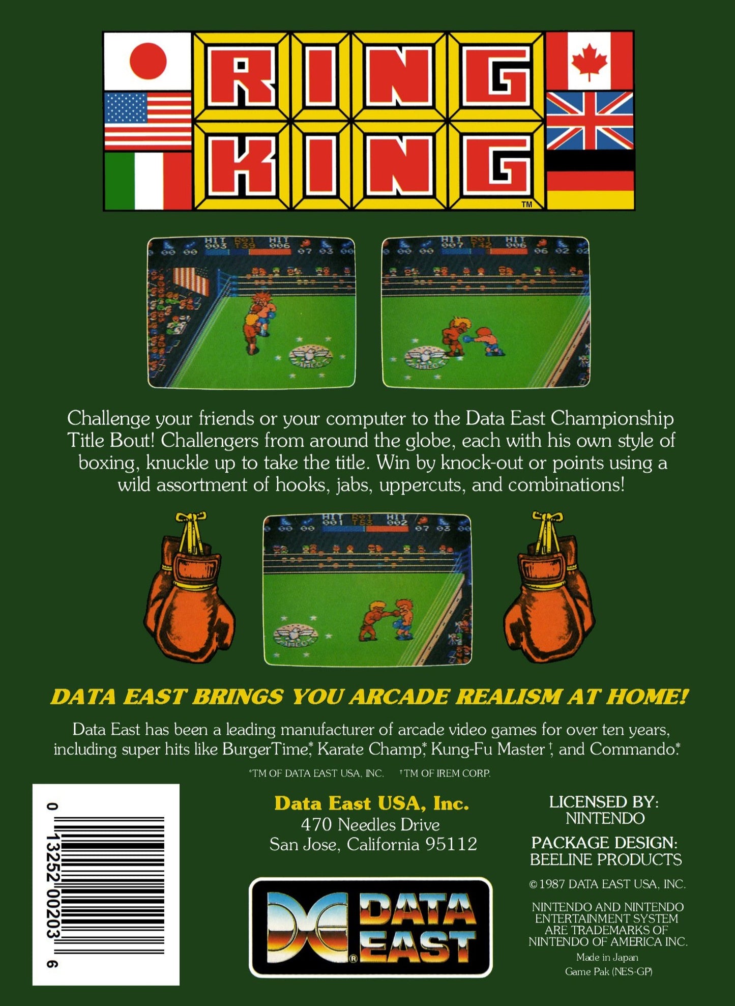 Ring King NES