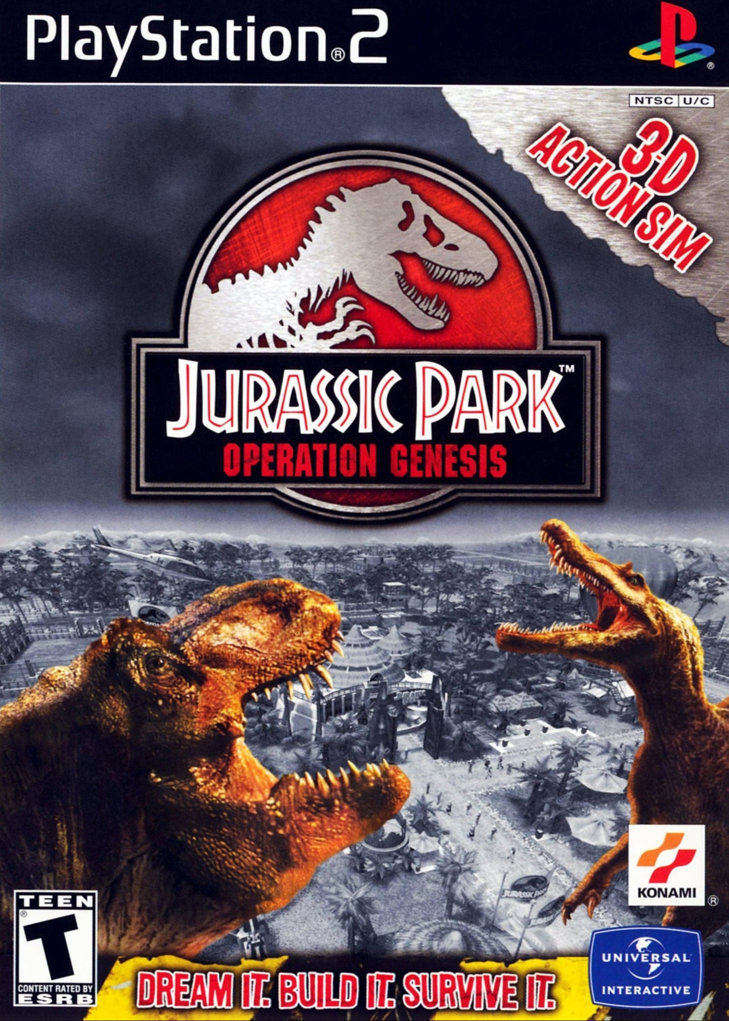 Jurassic Park Operation Genesis Playstation 2