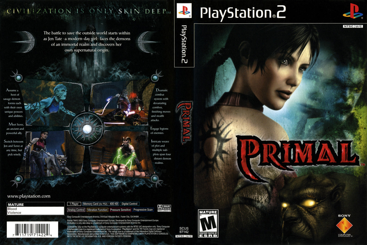 Primal Playstation 2